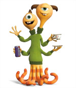 『モンスターズ・ユニバーシティ』テリ＆テリー・ペリー