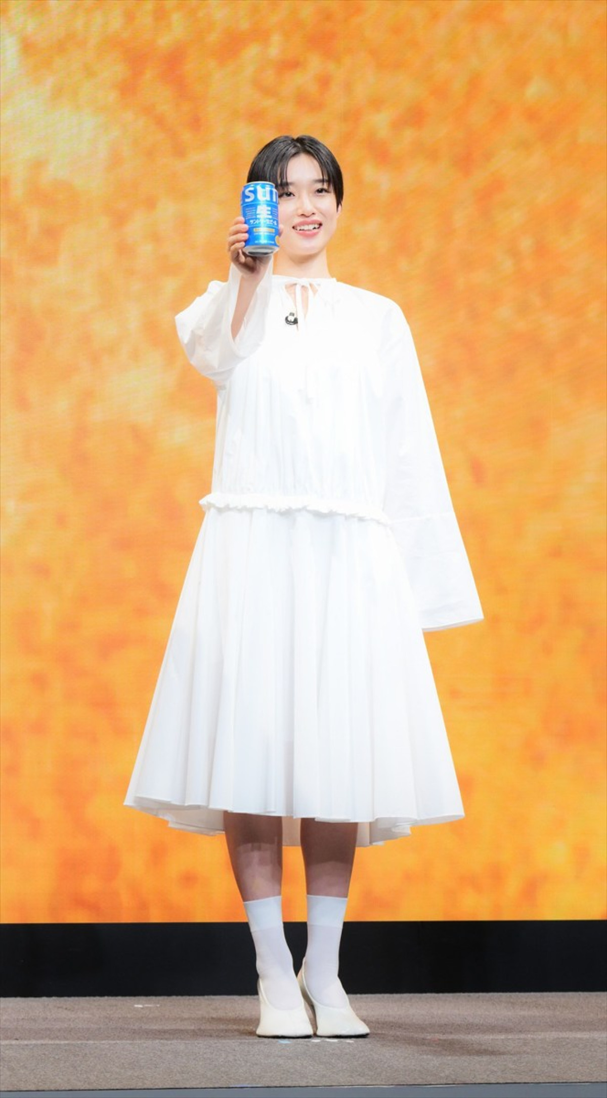 河合優実、酒類CM初出演に笑顔「ビールが大好き」　意外な一面も明かす「かなりポンコツです」