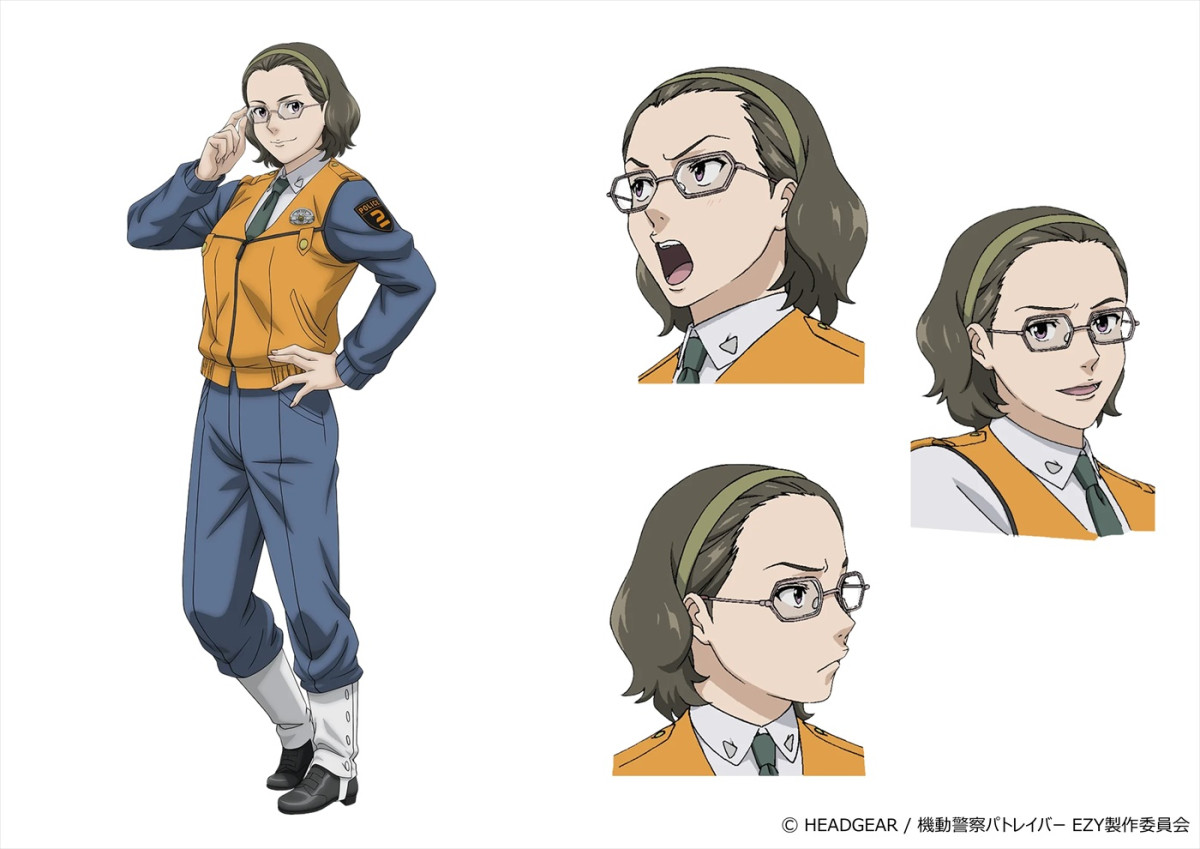 『機動警察パトレイバー EZY』小清水亜美、林原めぐみら新キャスト5名＆キャラビジュ解禁！