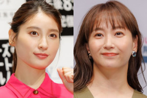 （左から）土屋太鳳、藤本美貴