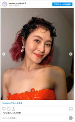 村上佳菜子のウエディングフォトオフショット（元フィギュアスケート選手） ※「村上佳菜子」Instagram