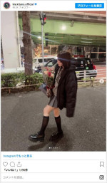 35歳の誕生日を迎えた北乃きい ※「北乃きい」Instagram