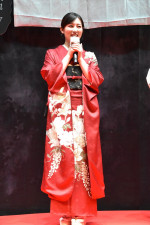 映画『鬼の花嫁』大ヒット祈願イベント＆完成披露試写会に出席した吉川愛