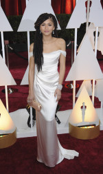 第87回アカデミー賞レッドカーペットに登場したゼンデイヤ