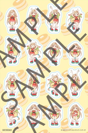 映画『超かぐや姫！』入場者特典第3弾「ちびかぐやがいっぱいシール」