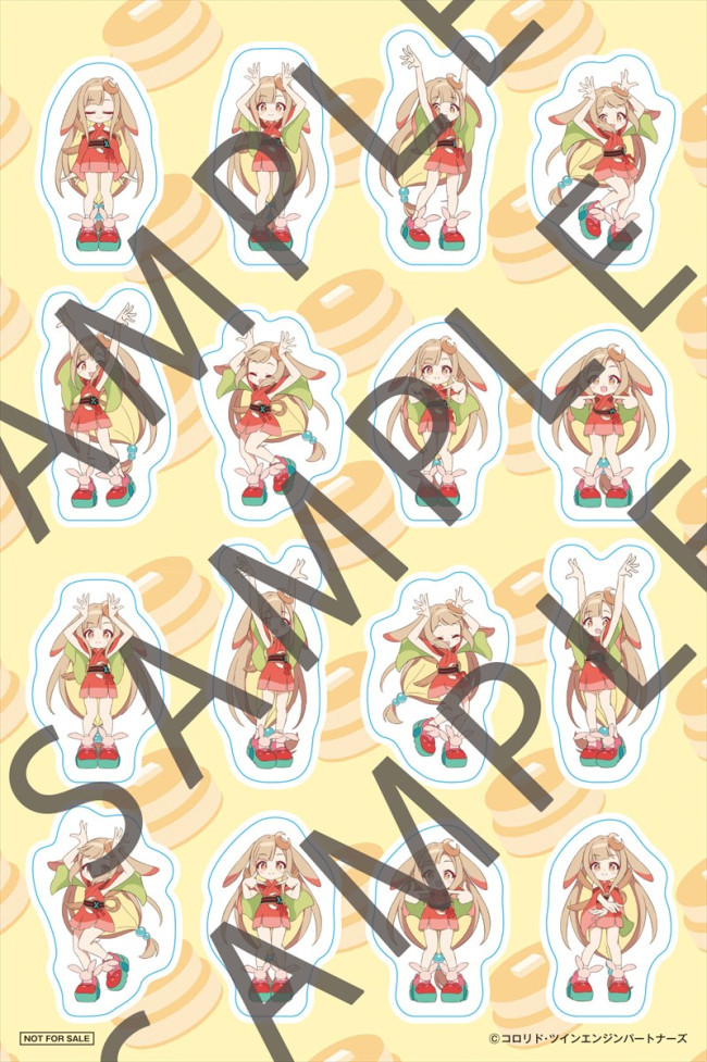 映画『超かぐや姫！』入場者特典第3弾「ちびかぐやがいっぱいシール」