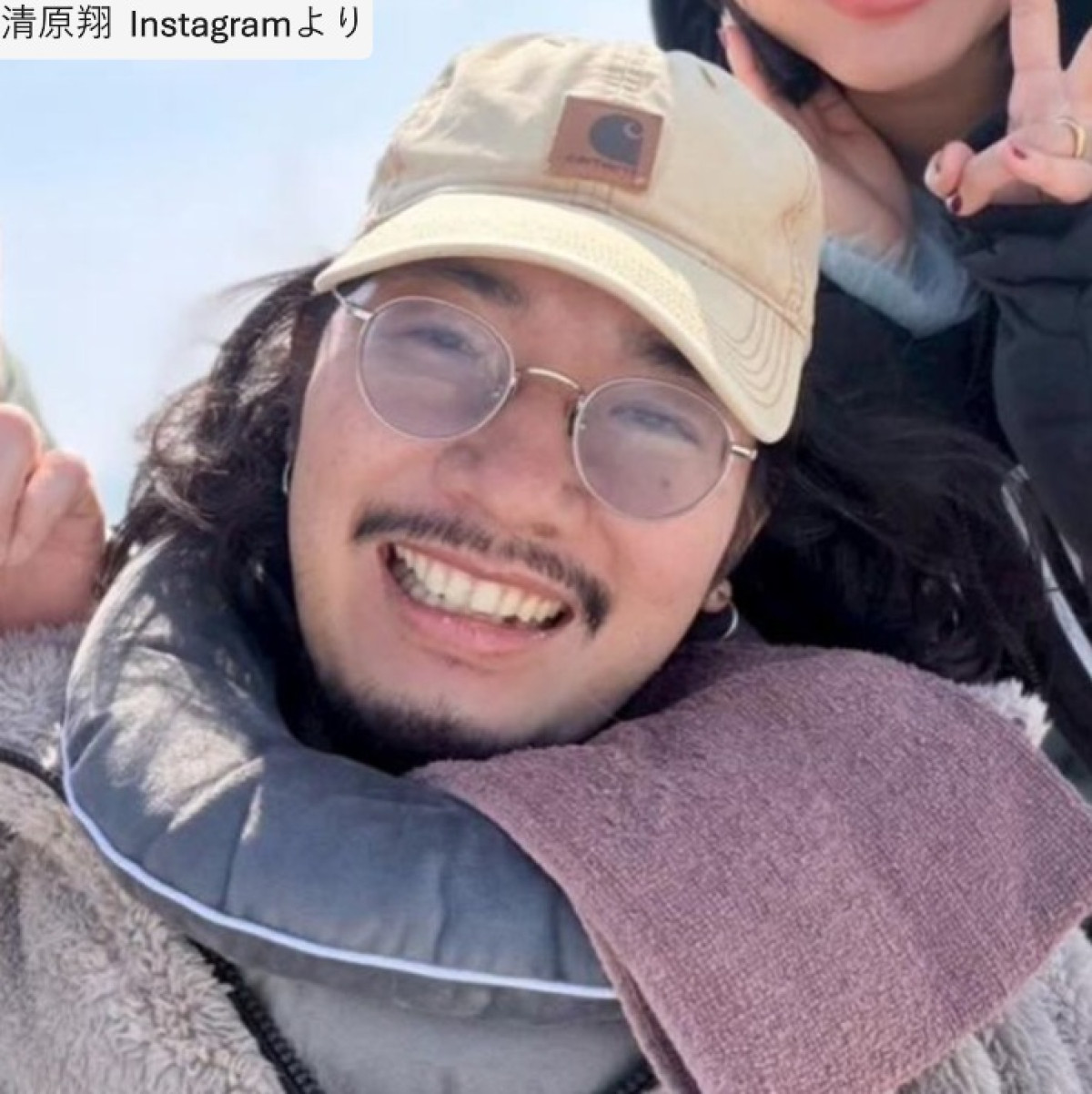 清原翔、ソロショット　※「清原翔」Instagram