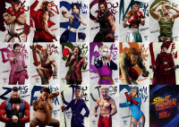 『ストリートファイター／ザ・ムービー』キャラクターポスター