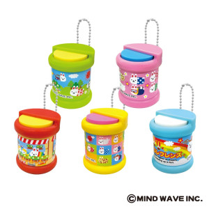 “ウサコレフレンズ”のレトロコインケースがカプセルトイに登場！　便利なスライド式の5種