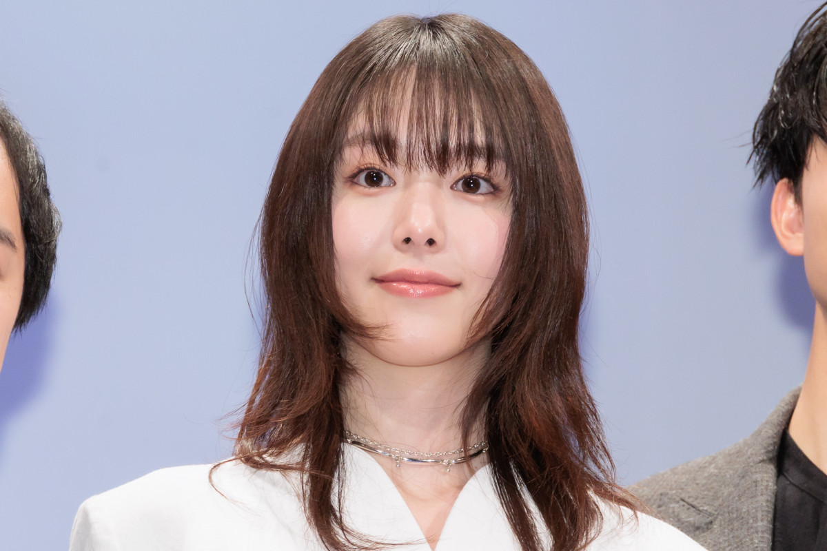 ドラマ『102回目のプロポーズ』完成披露イベントに登壇した唐田えりか