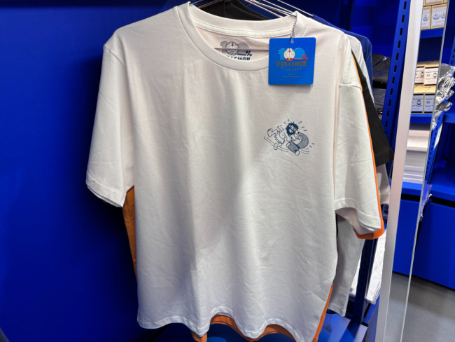 100％ドラえもん＆フレンズ展 Tシャツ 白 L 写真）【フォト特集】「100％ドラえもん＆フレンズ in 東京」会場限定