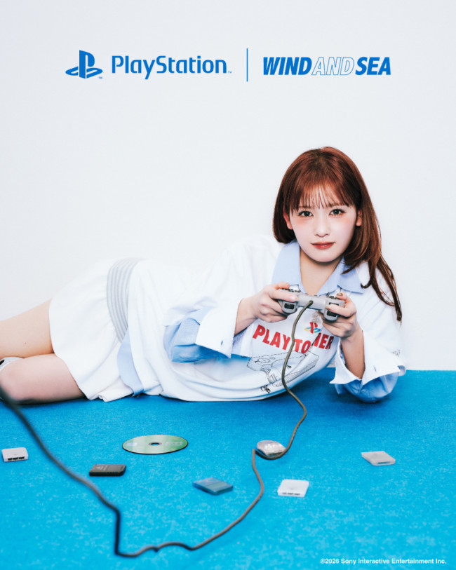 写真）元ME:I 石井蘭をモデルに起用 「プレイステーション」×「WIND