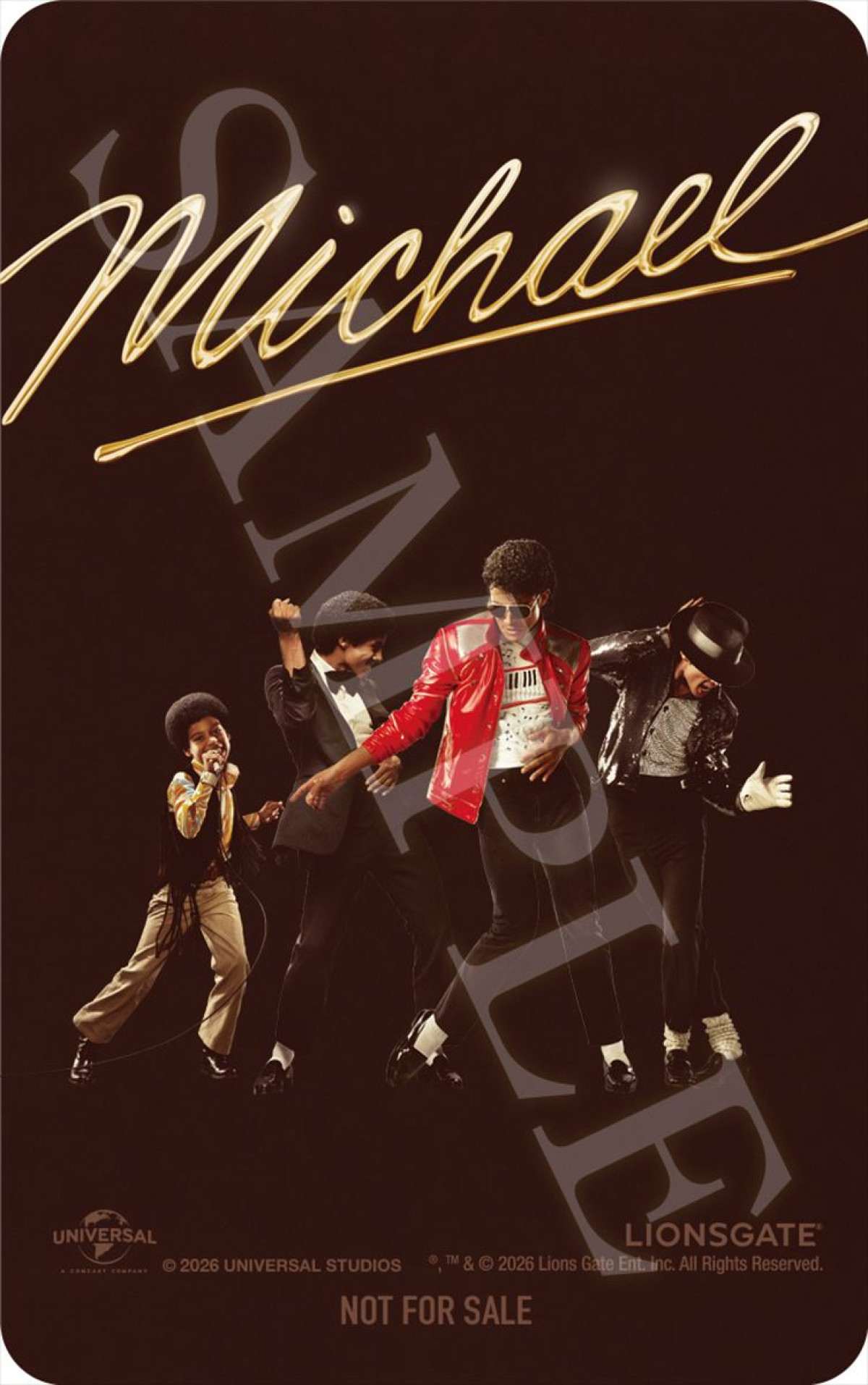 マイケル・ジャクソンの軌跡を描く映画『マイケル』ポスタービジュアル＆日本版本予告