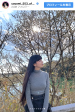 Cocomi、春先取りコーデを投稿　※「Cocomi」インスタグラム
