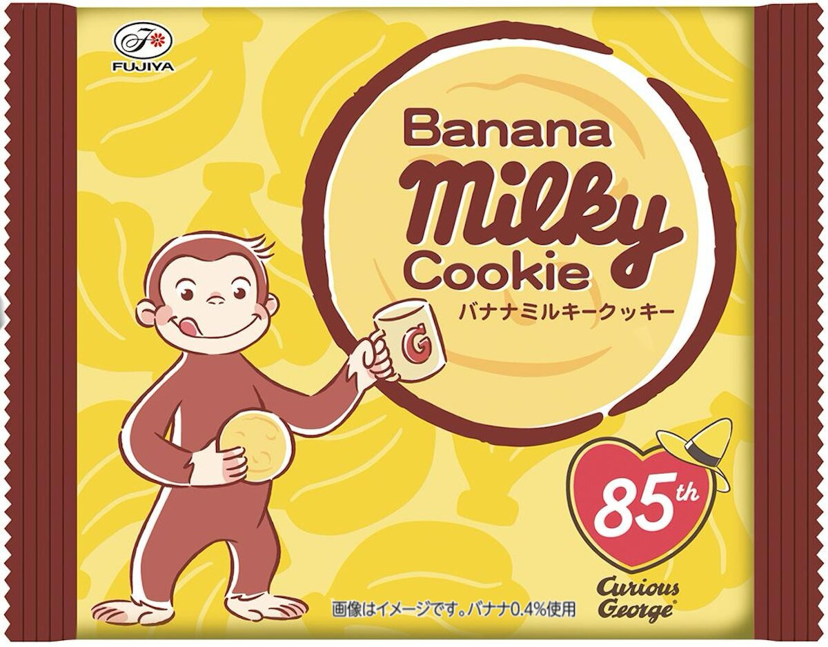 2026.3.12不二家と「おさるのジョージ」初コラボ