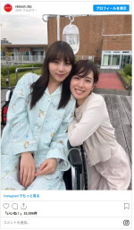 （左から）与田祐希、戸田恵梨香 ※『リブート』公式Instagram