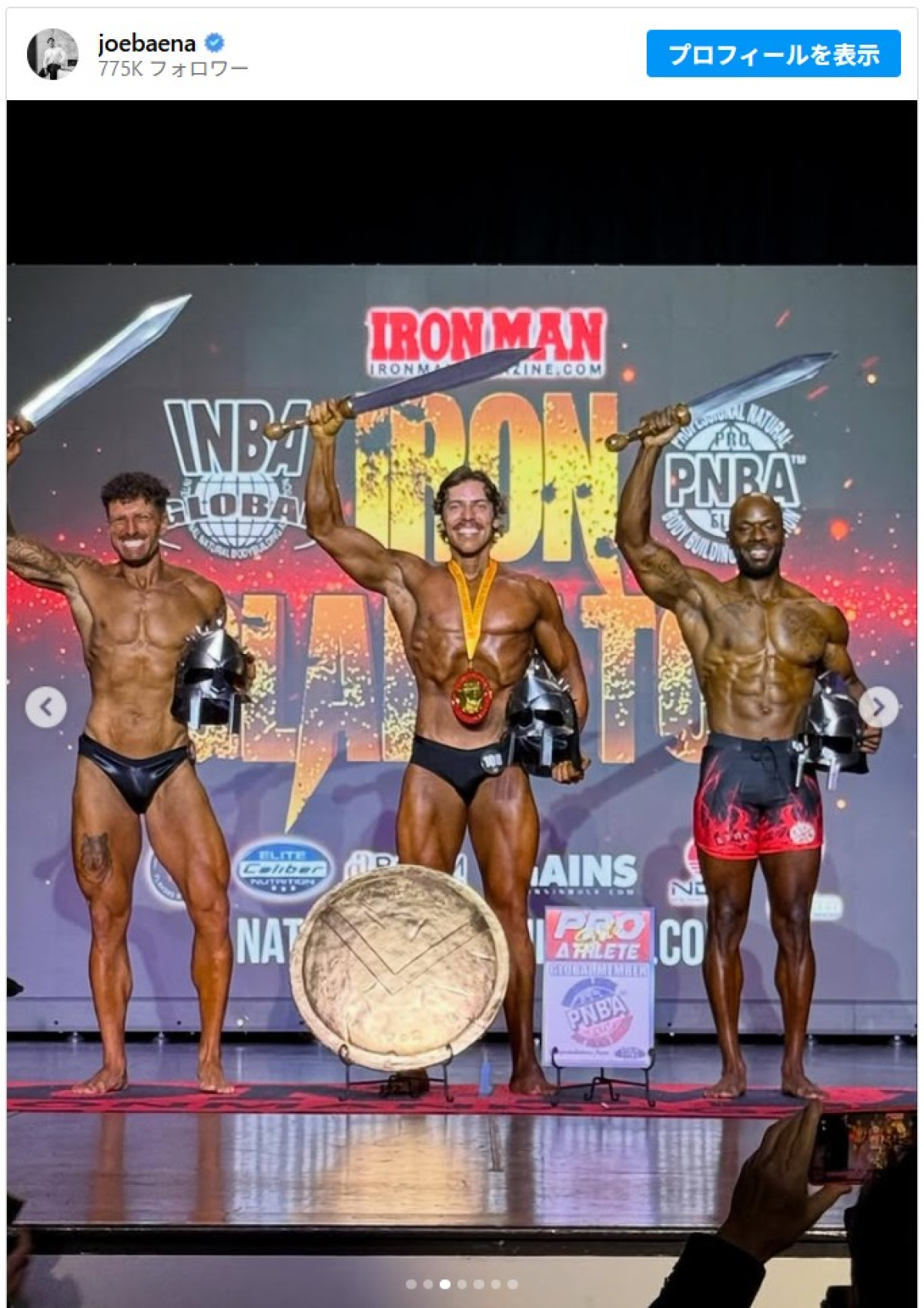 アーノルド・シュワルツェネッガーの息子、早くもボディビル大会2度目の優勝