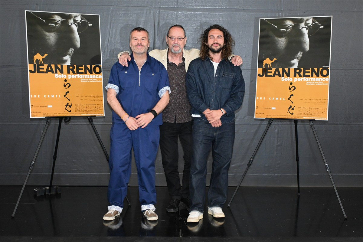 ジャン・レノ「日本にいると幸せ」　初めて“自分自身”を演じる舞台を日本で初演