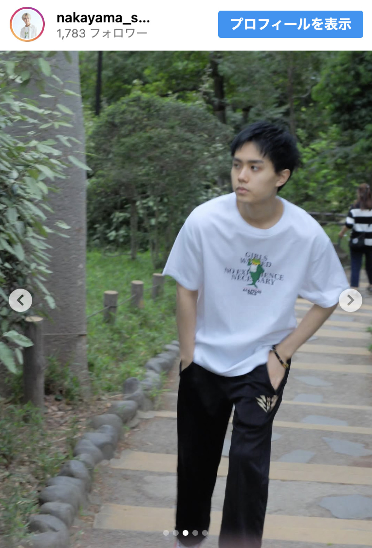 昨年デビュー中山秀征イケメン次男、ヘアスタイル一新！「雰囲気全然違う!!」の声