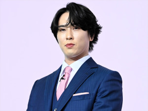 ドラマ『ターミネーターと恋しちゃったら』制作発表記者会見に出席した宮舘涼太