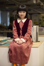 ドラマ『憧れの作家は人間じゃありませんでした』に出演する永尾柚乃