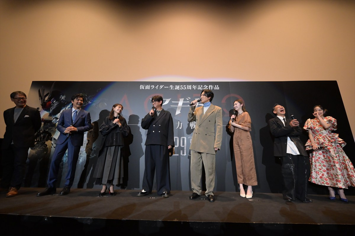 要潤、賀集利樹ら『アギト』舞台あいさつに登場「100歳までアギトを頑張ります！」