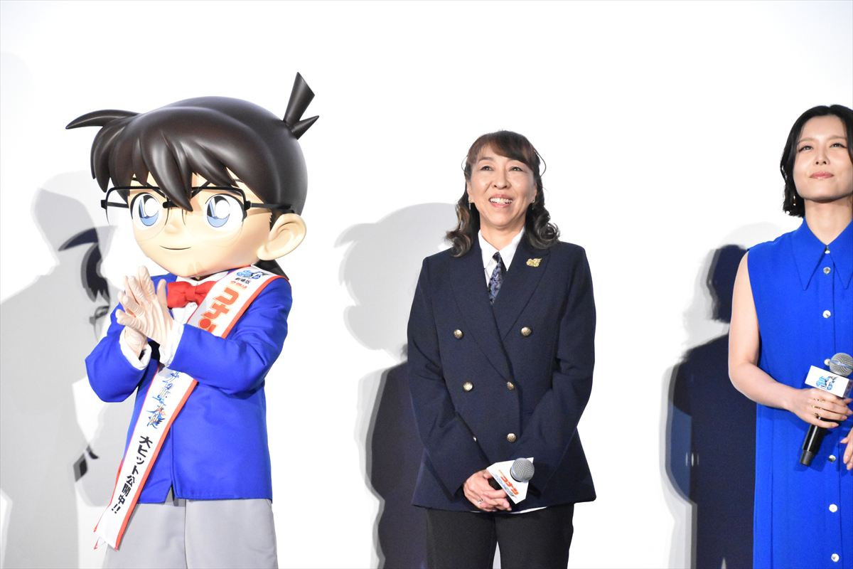 沢城みゆき、“田中敦子さんのエッセンス”を引き継ぎ演じた萩原千速　『コナン』新作映画で“千速の女”激増に喜び