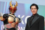 「第4回横浜国際映画祭」レッドカーペットに登場した仮面ライダーアギト、要潤（『アギト－超能力戦争－』）