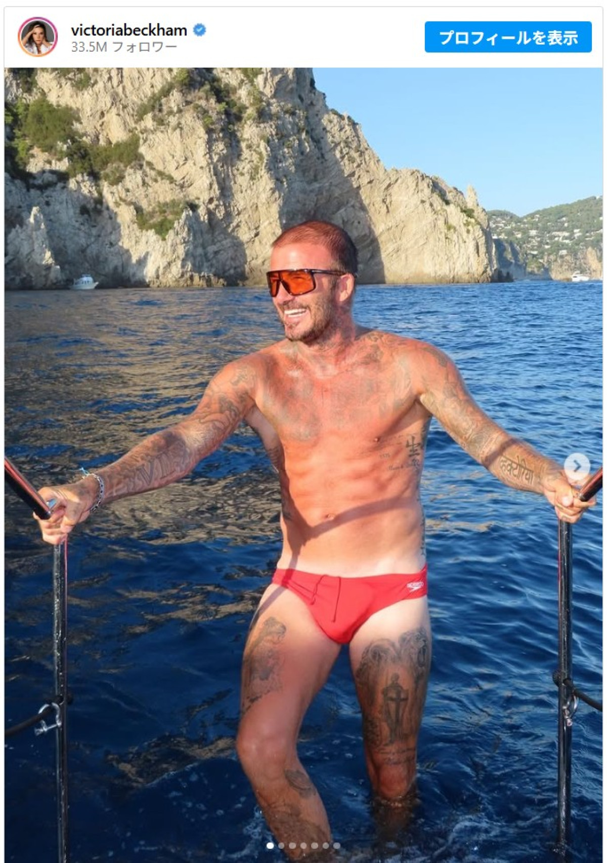 デヴィッド・ベッカムが51歳に！　家族に感謝の投稿　不仲の長男ブルックリンは反応なし