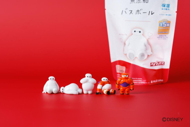 「ベイマックス」の無添加バスボールが新登場！　全5種類をアカチャンホンポで先行販売