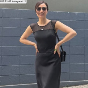 佐田真由美、ソロショット　※「佐田真由美」Instagram