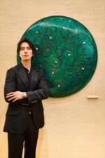 「ブルガリ 心斎橋」に来場した山下智久