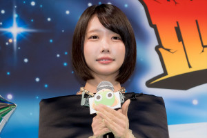 『新劇場版☆ケロロ軍曹 復活して速攻地球滅亡の危機であります！』完成披露試写会に出席したあの