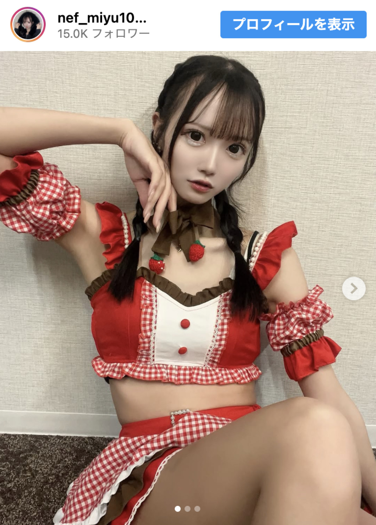 167cm現役アイドル、ミニスカ姿にネット騒然「何頭身あるの!?」「スタイルが抜群すぎる」