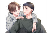 ドラマ『普通の恋愛』原作者の直正也によるメインビジュアルの描き下ろしイラスト