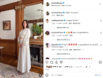 第3子妊娠を発表　※「アン・ハサウェイ」Instagram