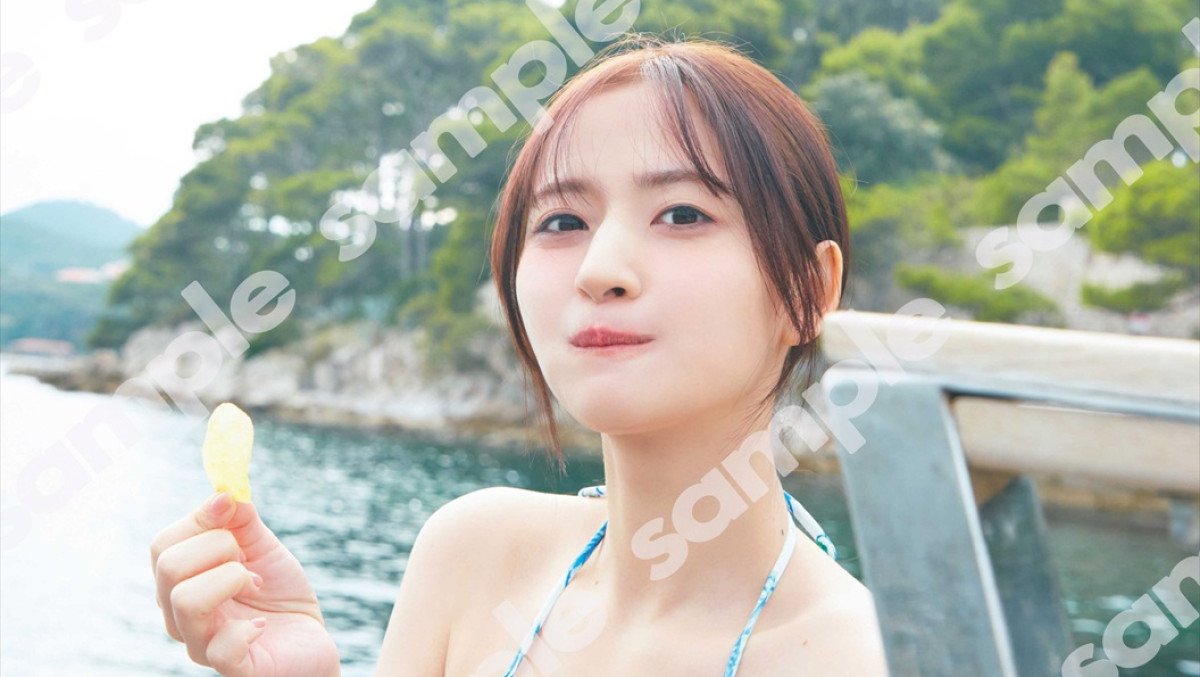 乃木坂46 金川紗耶1st写真集『好きのグラデーション』封入特典ポストカード絵柄
