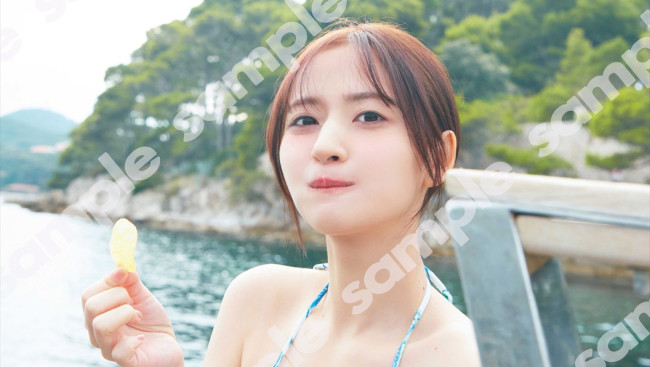 乃木坂46 金川紗耶1st写真集『好きのグラデーション』封入特典ポストカード絵柄