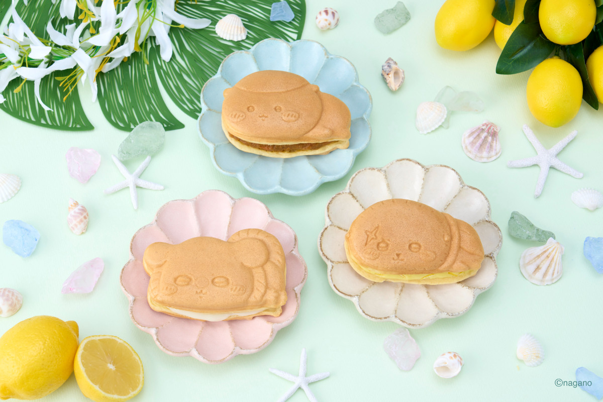 「ちいかわ焼き」に夏季限定メニュー登場! “バニラ&カレー&レモン”の3種類