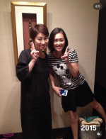 中村由真、仙道敦子との記念ショットを公開　※「中村由真」Instagram