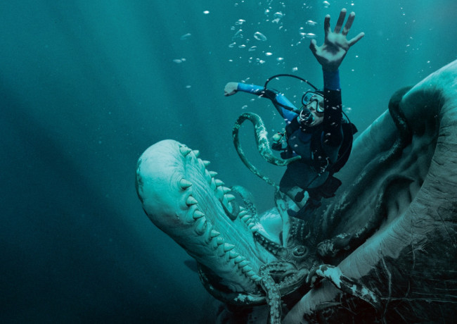 写真）クジラに丸のみされた青年の脱出サバイバル『クジラに落ちた男