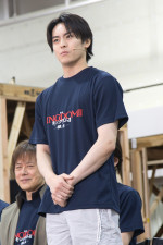 舞台『キングダム II ー継承ー』稽古場会見の様子