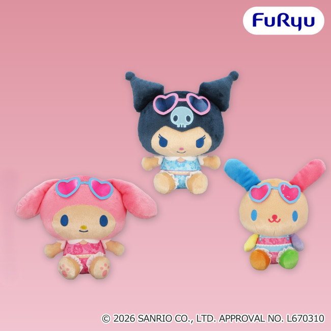 写真）日焼け姿のサンリオキャラクターズが登場！ “ギャルかわ”な