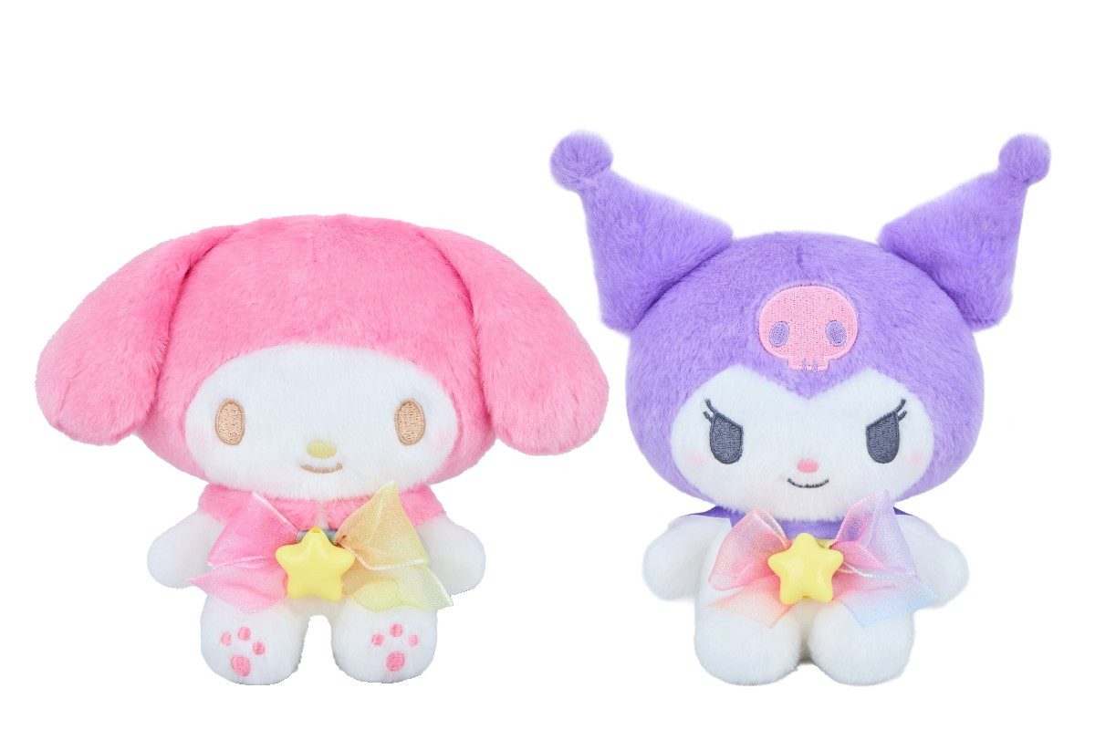 サンリオ“星がテーマ”のナムコ限定プライズ登場! オーロラリボンの「ぬいぐるみ」など展開