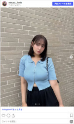 20cmバッサリ！　池田メルダのボブヘアがかわいい！　※「池田メルダ」Instagram