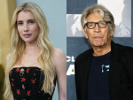 （左から）エマ・ロバーツ、実父エリック・ロバーツ