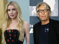 （左から）エマ・ロバーツ、実父エリック・ロバーツ