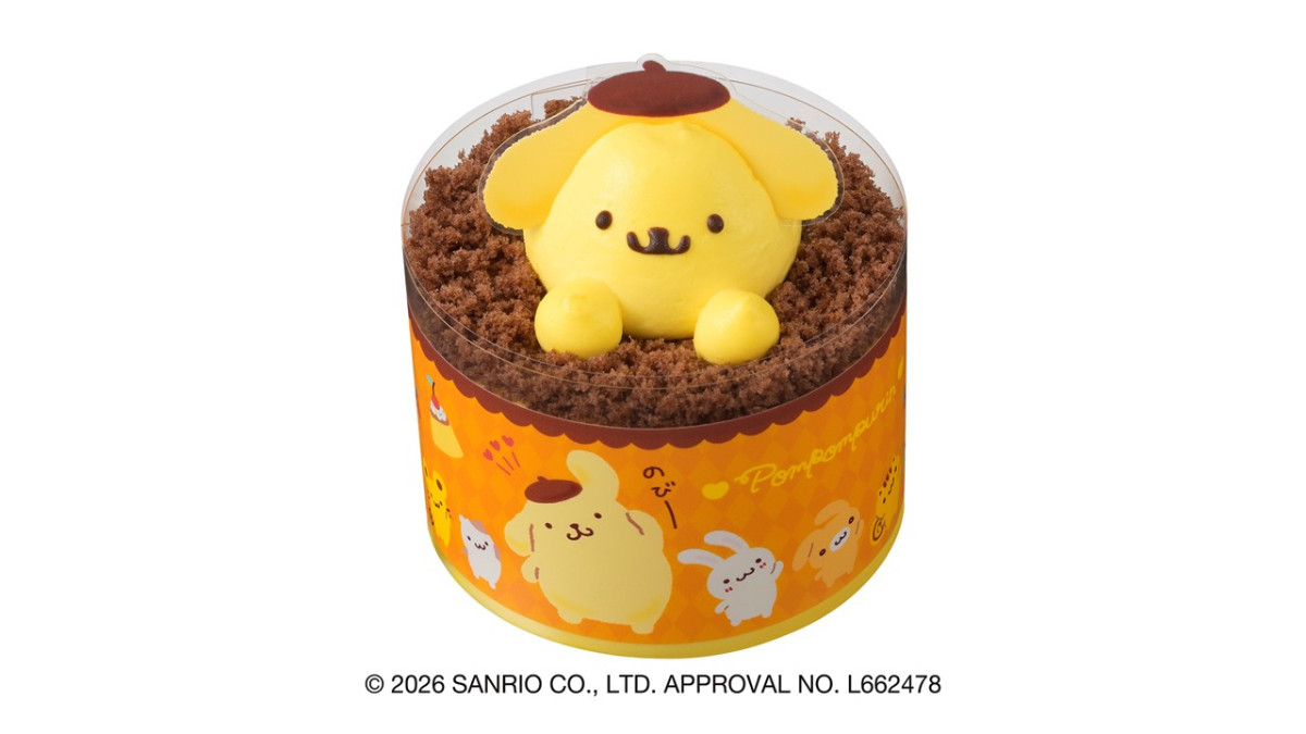 「銀座コージーコーナー」にポムポムプリンの1人用ケーキが初登場! 9種のプチケーキも発売