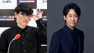 8月25日放送『サカナクション山口一郎のオールナイトニッポン』に出演する山口一郎と大泉洋