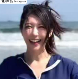 穂川果音、ソロショット　※「穂川果音」Instagram